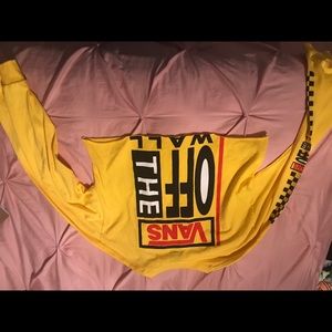 Vans “off the wall” crop top